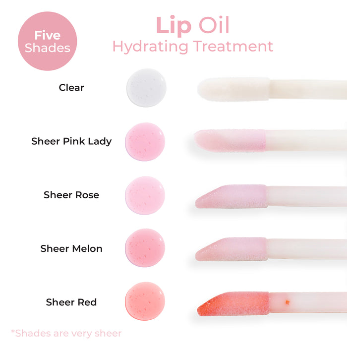 MCo Beauty Lip Oil Hydrating Treatment Sheer Pink