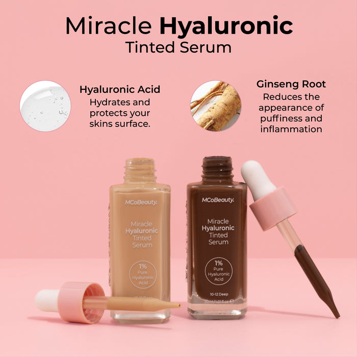 MCo Beauty Miracle Hyaluronic Tinted Serum 0.5-2 Very Light.