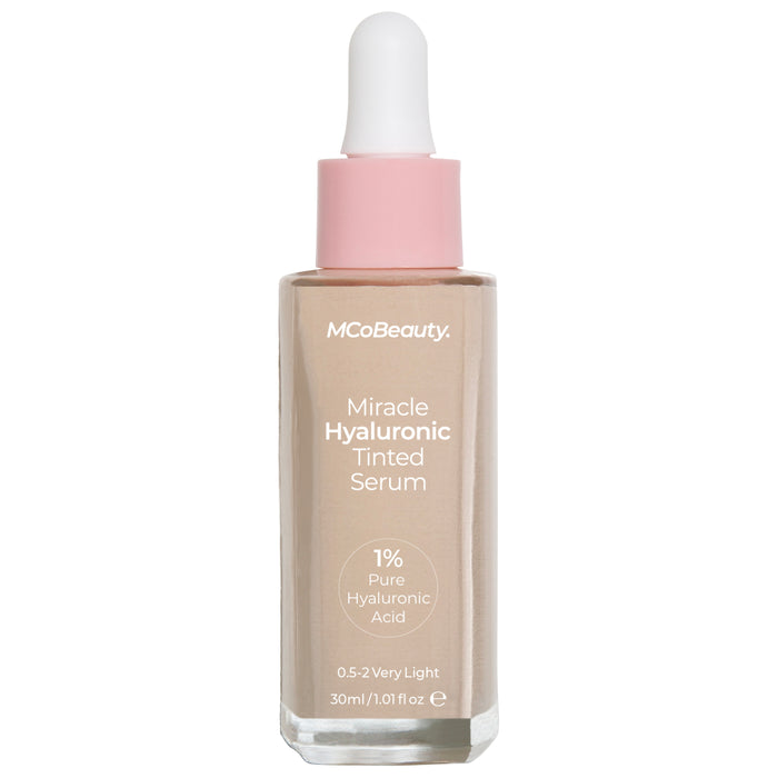 MCo Beauty Miracle Hyaluronic Tinted Serum 0.5-2 Very Light.