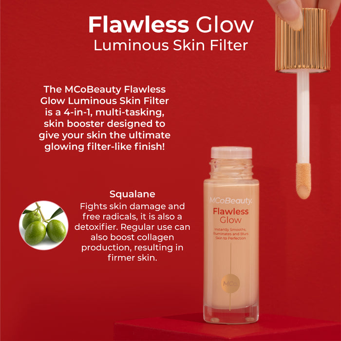 MCo Beauty Flawless Glow Luminous Filter Shade 2.5 Fair