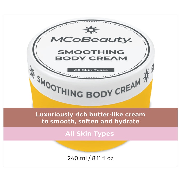 MCo Beauty Everyday Smoothing Body Cream 240ml.