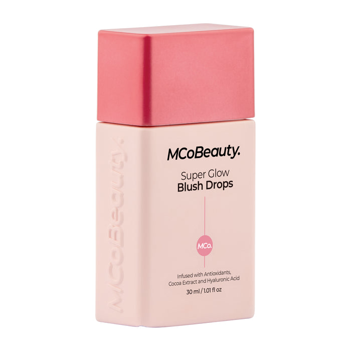 MCo Beauty Super Glow Blush Drops Peachy Pink.
