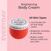 MCo Beauty Everyday Brightening Body Cream 240ml.