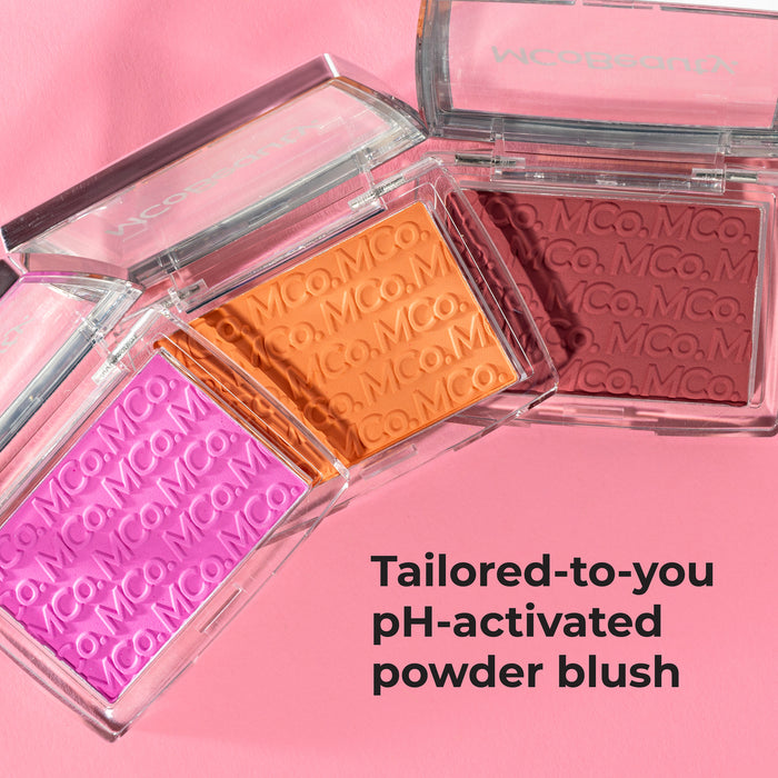 MCo Beauty Glow Up pH Powder Blush Rosy Pink