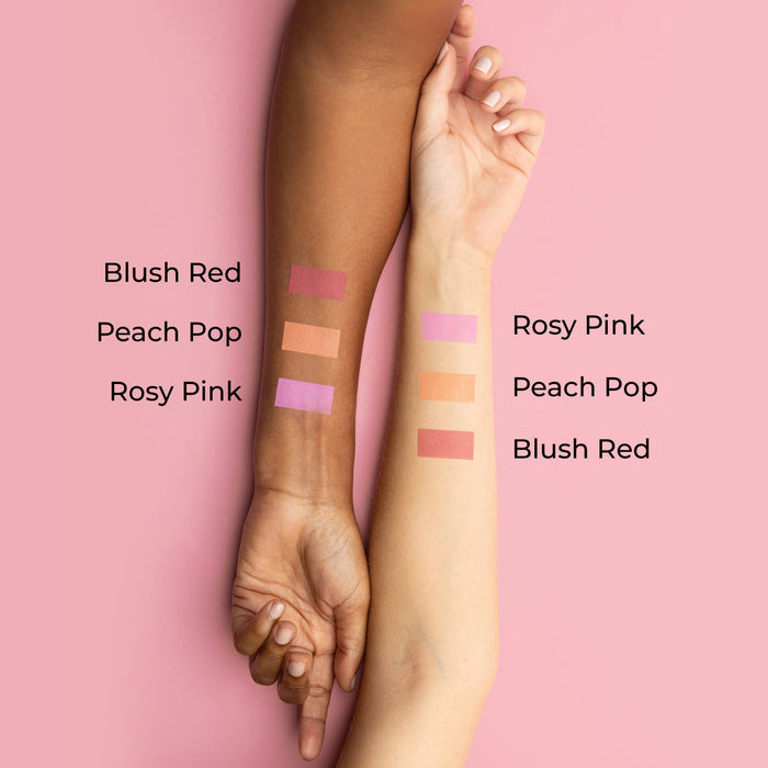 MCo Beauty Glow Up pH Powder Blush Peach Pop.