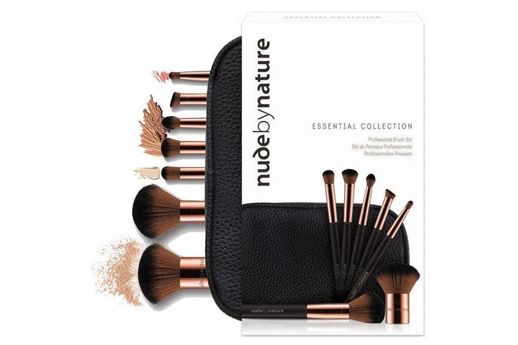 Nude By Nature Essential Collection 7 Piece Brush.