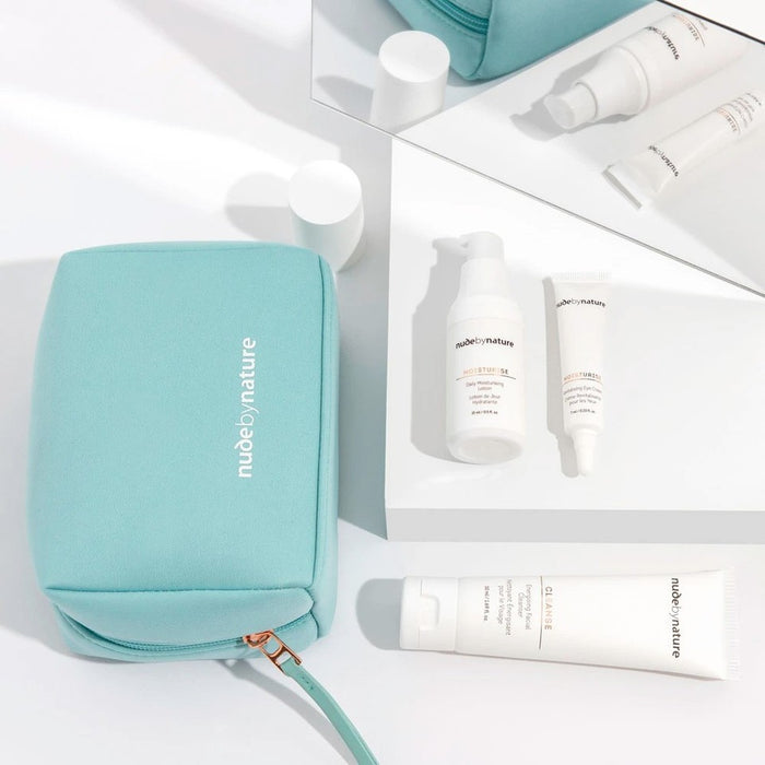 Nude By Nature Skincare Essential Starter Kit.