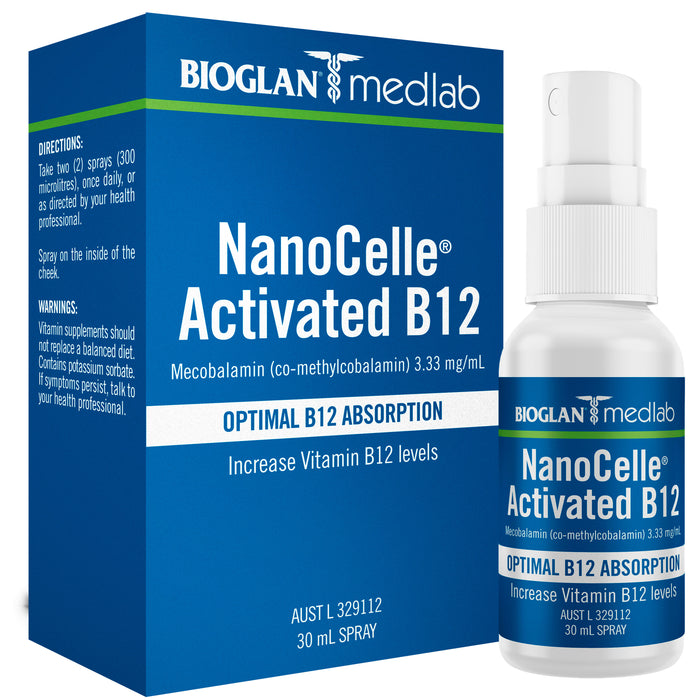 Medlab Nanocelle Activated B12 30ml.