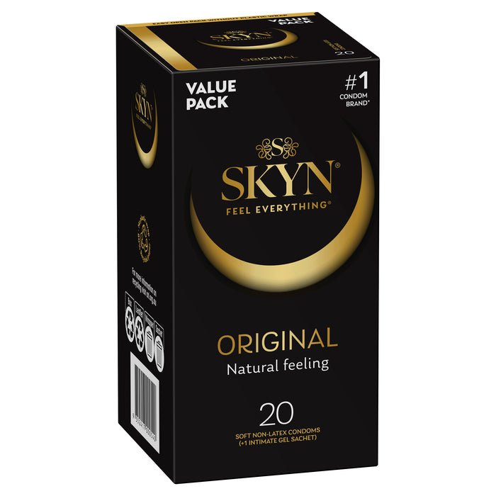 Ansell Lifestyles Condoms Skyn Latex Free 20 Pack