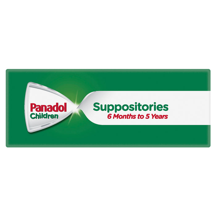 Panadol Children Suppositories 6 Months - 5 Years 125mg 10 Pack