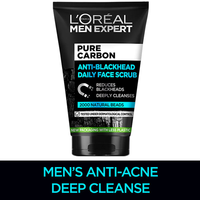 L'Oreal Men Pure Charcoal Scrub 100ml