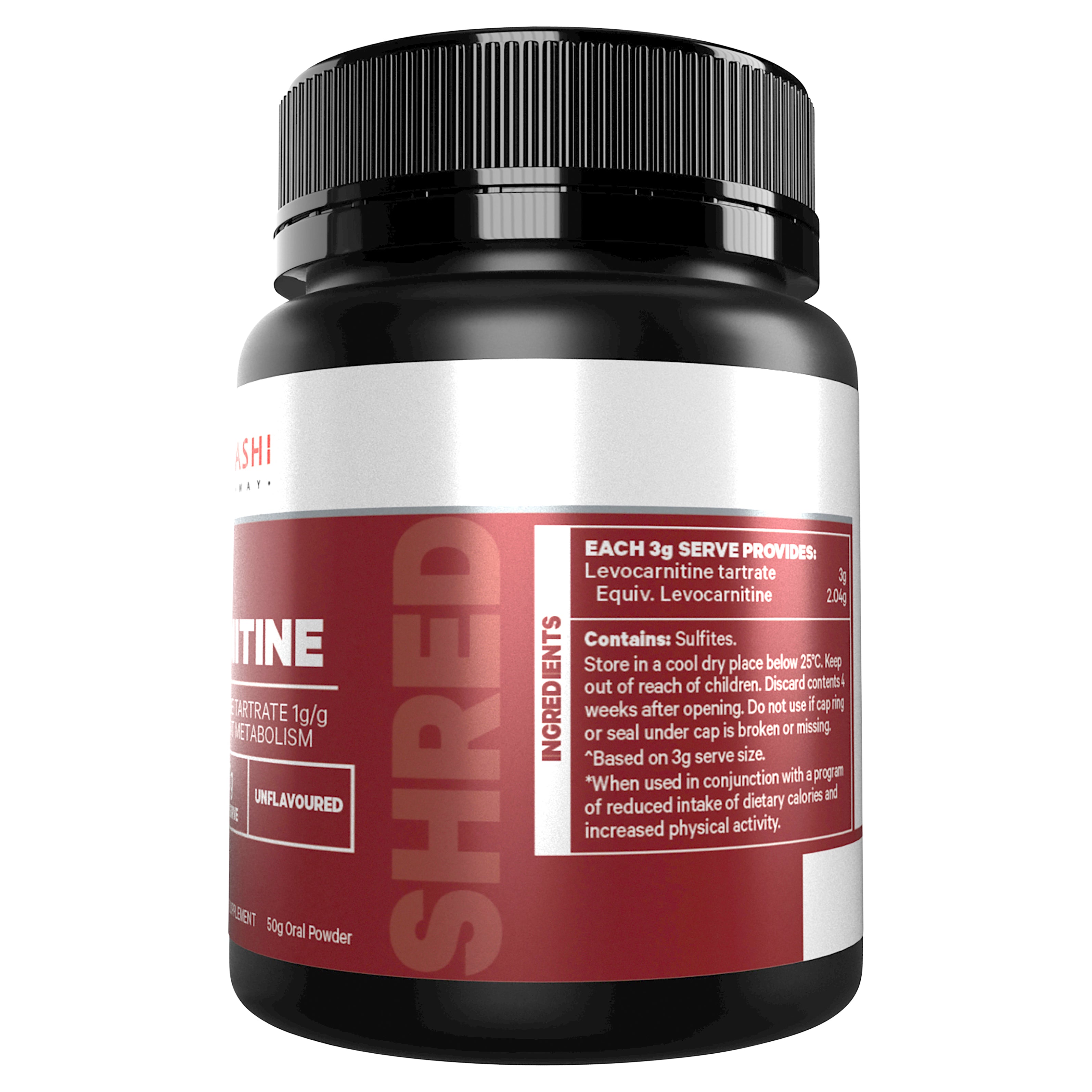 Musashi Carnitine 50g Powder — Giant Chemist Harbour Town