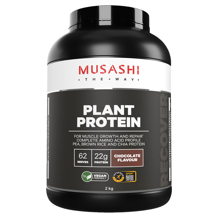 Musashi Plant Protein Chocolate 2KG.