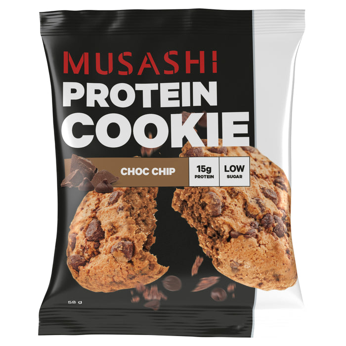 Musashi Protein Cookie Choc Chip 58g.