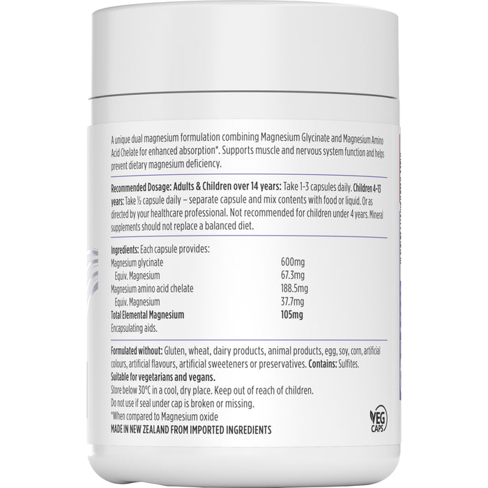 Nutra-Life Magnesium Hi Zorb 120 capsules.