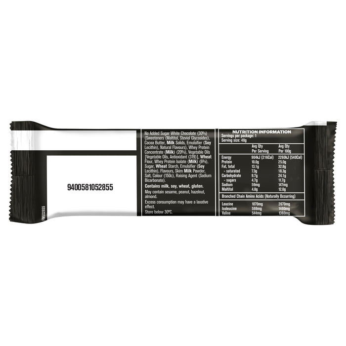 Musashi Protein Wafer White Chocolate 40g.