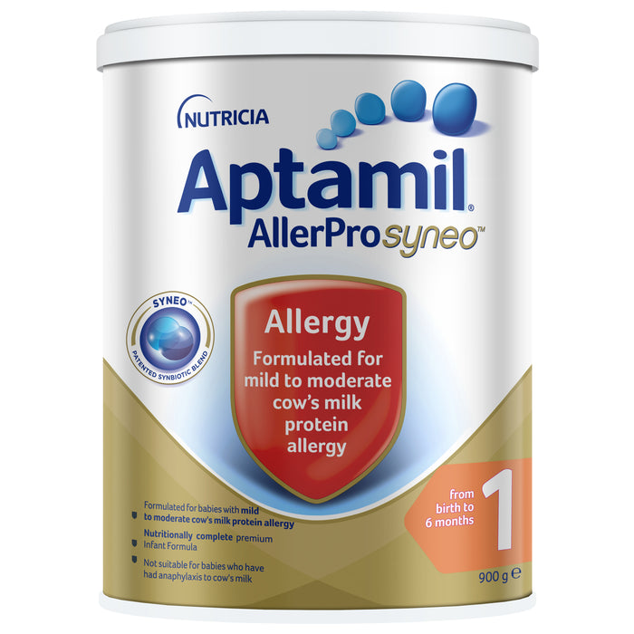 Aptamil AllerproSyneo Stage 1 Infant Formula 900g