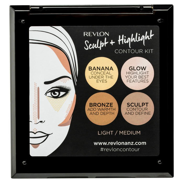 Revlon Sculpt & Highlight Contour Kit Light/Medium.