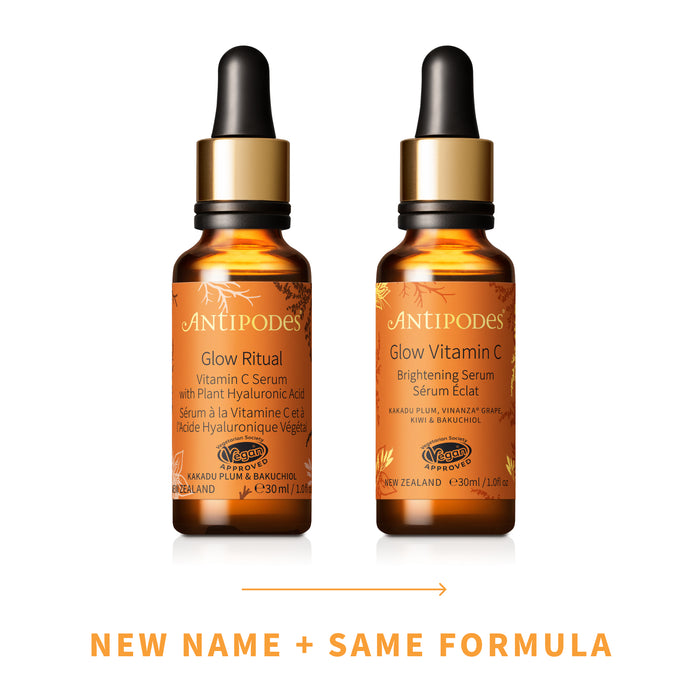 Antipodes Glow Ritual Vitamin C Serum With Plant Hyaluronic Acid 30ml