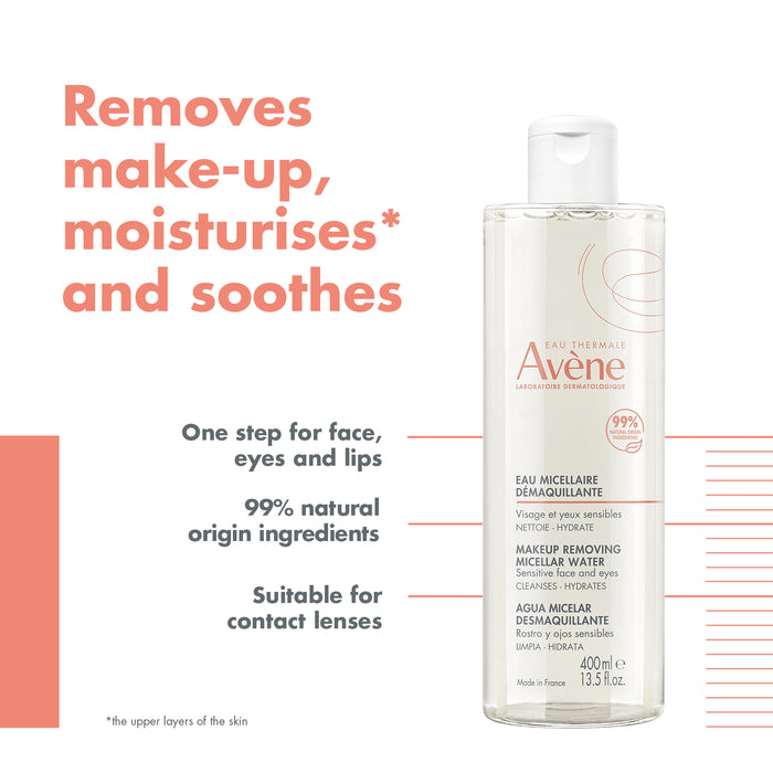 Avene Makeup Removing Micellar Water 400ml