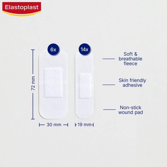 Elastoplast Sensitive Strips Assorted 20.
