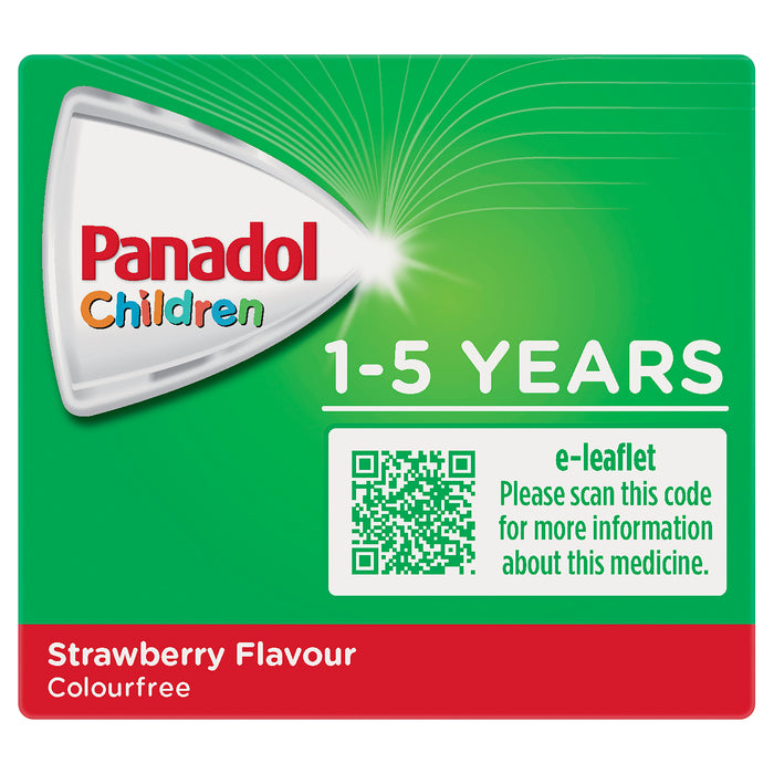 Panadol Children's 1-5 Years Strawberry 100ml