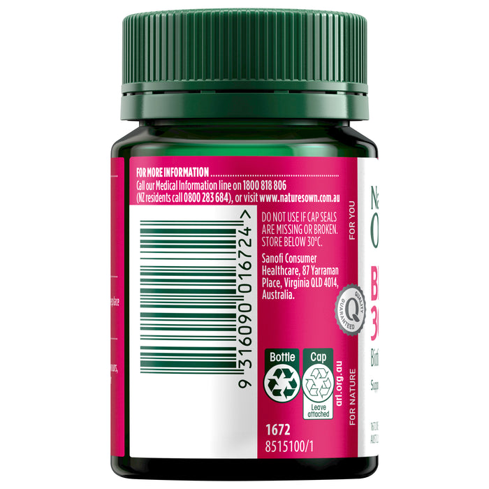 Nature's Own Biotin 300mcg 100 Tablets.