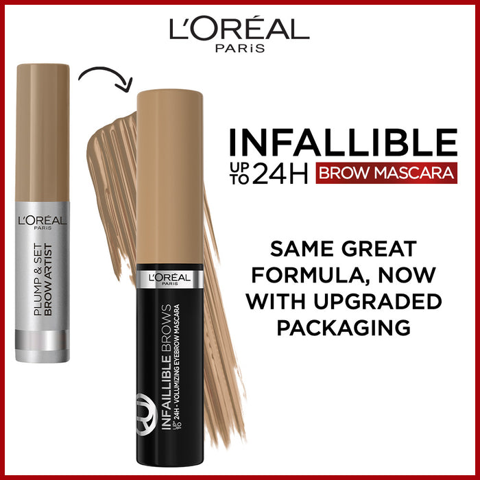L'Oreal Paris Infallible 24H Brow Mascara 5.0 Light Brunette