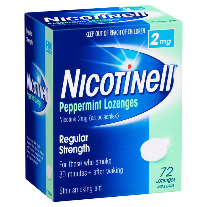Nicotinell Mint 2mg Lozenges 72 pack
