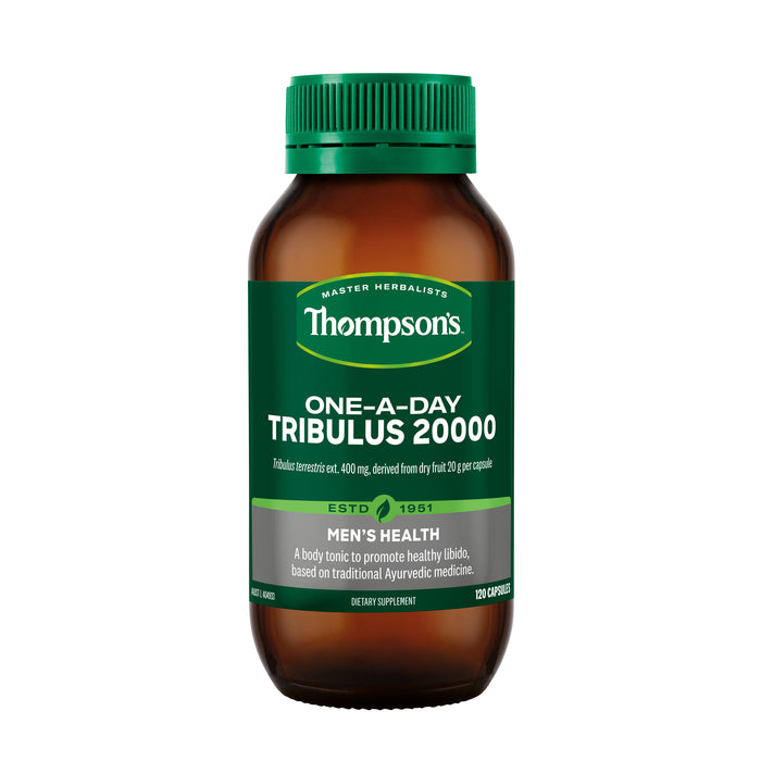 Thompson's One-a-day Tribulus 20000mg 120 Capsules.