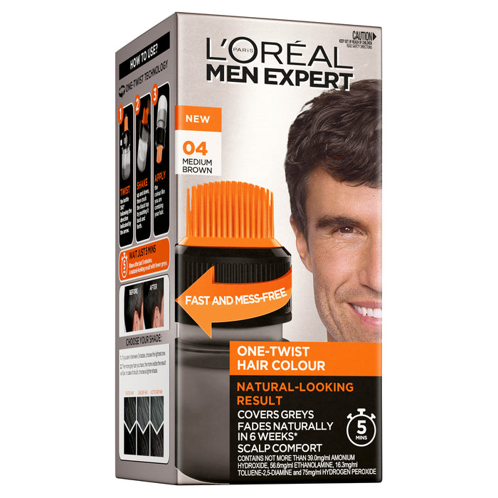 Loreal Men Expert Haircolour 04 Medium Brown