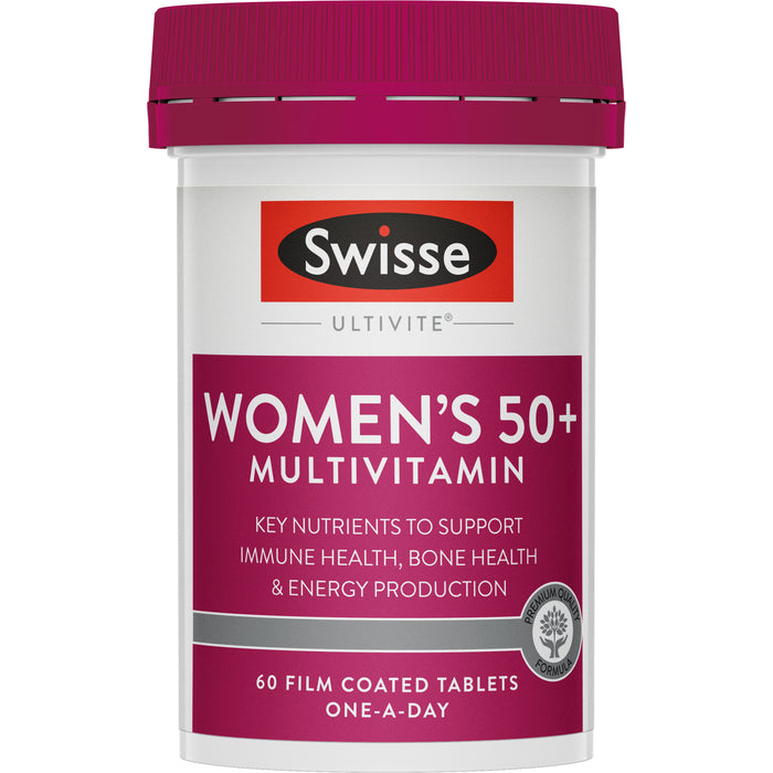 Swisse Womens Ultivite 50+ 60 Tablets.