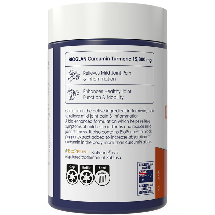 Bioglan Clinical Curcumin 90 Tablets
