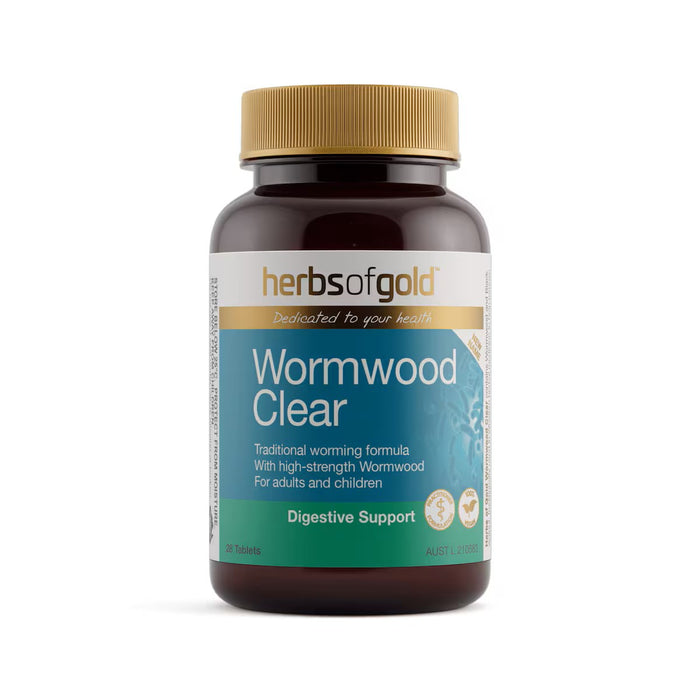 Herbs Of Gold Wormwood Clear (Formerly ParaStrike) 28 Tablets