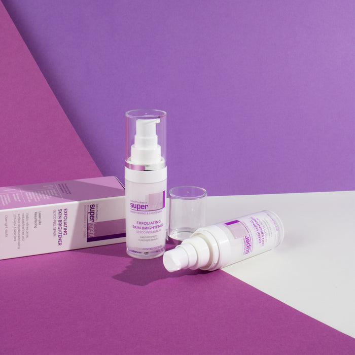Plunkett SuperBright Exfol Skin Bright Glyco Peel Serum 15ml.