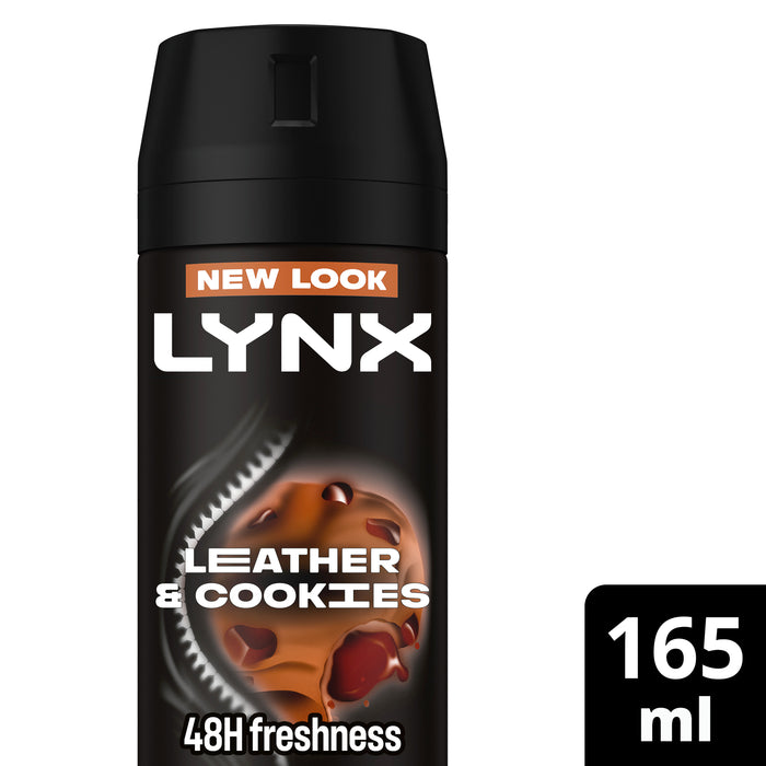 Lynx Body Spray Leather +  Cookies 165ml.