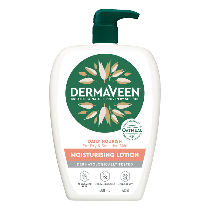 Dermaveen Daily Nourish Moisturising Lotion 500ml.