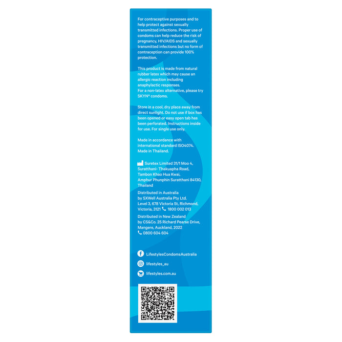 Ansell Lifestyles Condoms  Regular 10 Pack
