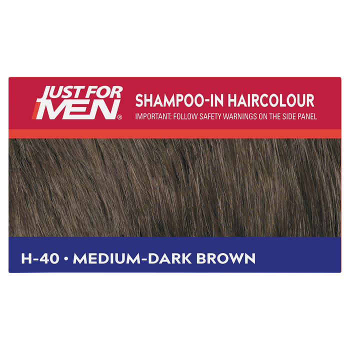 Just For Men Hair Colour 40 Medium Dark Brown