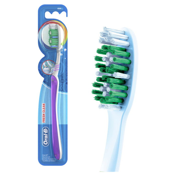 Oral B All Rounder Fresh Clean Toothbrush Medium.