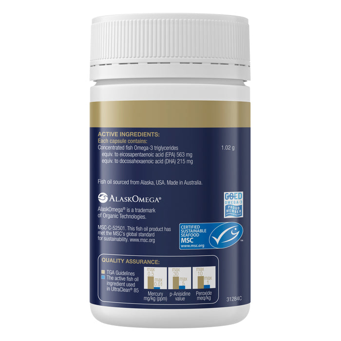 Bioceuticals Ultraclean 85 120 Soft Capsules