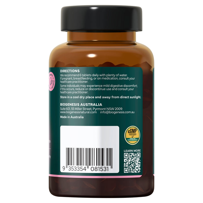 BioGenesis Organic Spirulina 180 Tablets