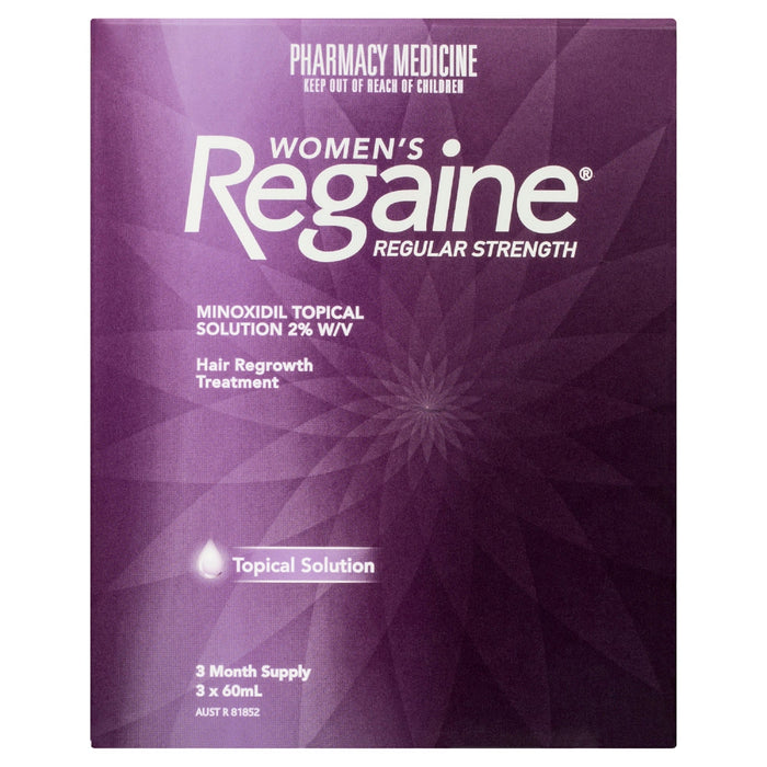 Regaine Hair Regrowth Treatment  Women 3 Months Supply 3 x 60ml