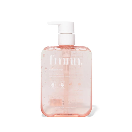Fmnn Refresh Her Intimate Gel Wash Peach 280ml.