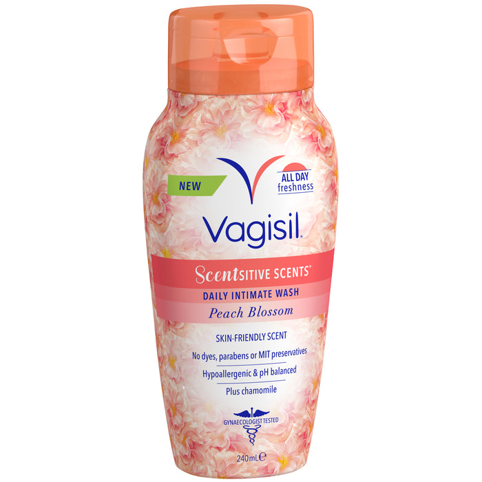 Vagisil Sensistive Scents Intimate Wash Peach Blossom 240ml