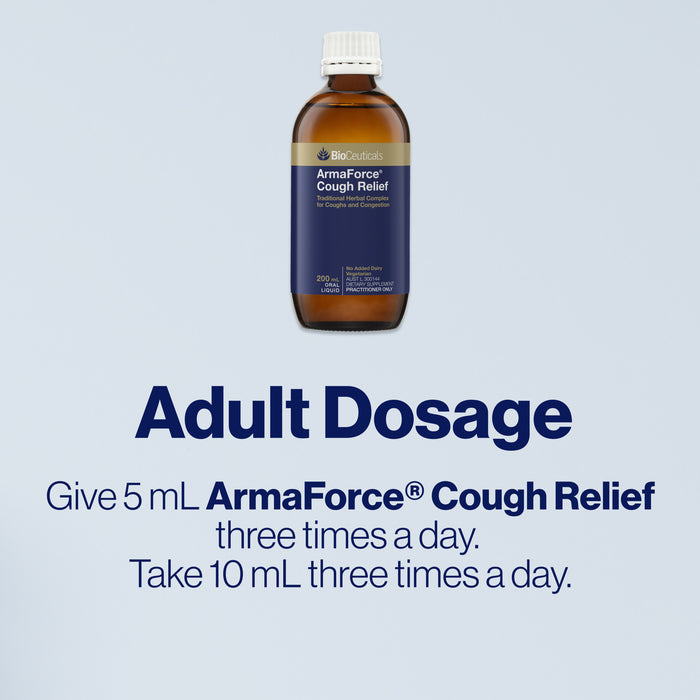 Bioceuticals Armaforce Cough Relief 200ml