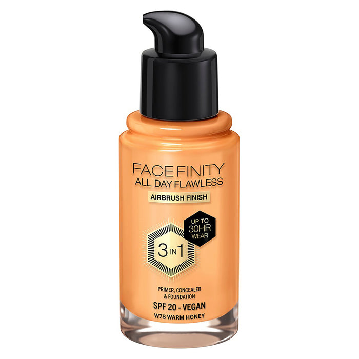 Max Factor Facefinity Age Defy Foundation 78 Warm Honey