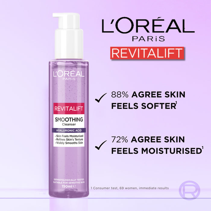 L'Oreal Revitalift Filler Hyaluronic Acid Cleanser 150ml