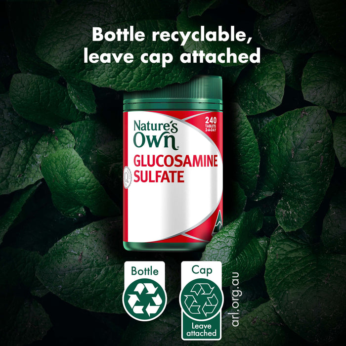 Nature's Own Glucosamine Sulphate 240 Tablets.