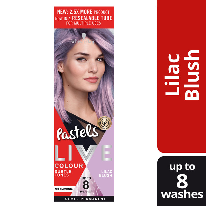 Schwarzkopf LIVE Colour Pastels Lilac Blush 75ml